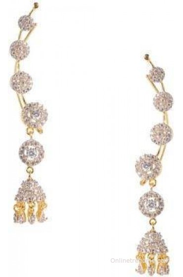 Jewels Galaxy Sparkling1104 Alloy Cuff Earring